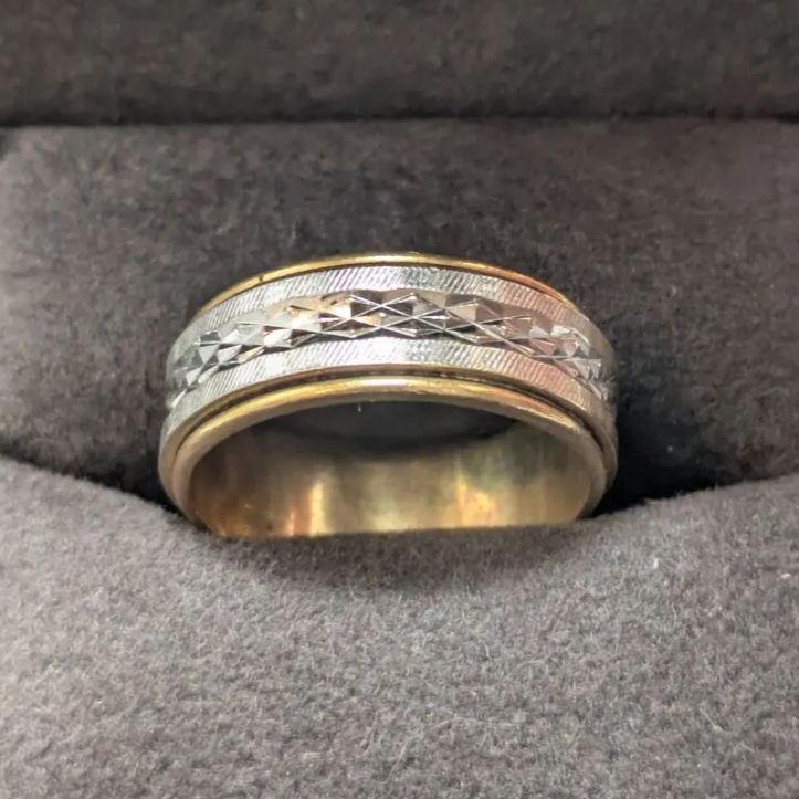 ESPO 10 KTGFスターリングシルバー925 エスポジト メンズ レディース