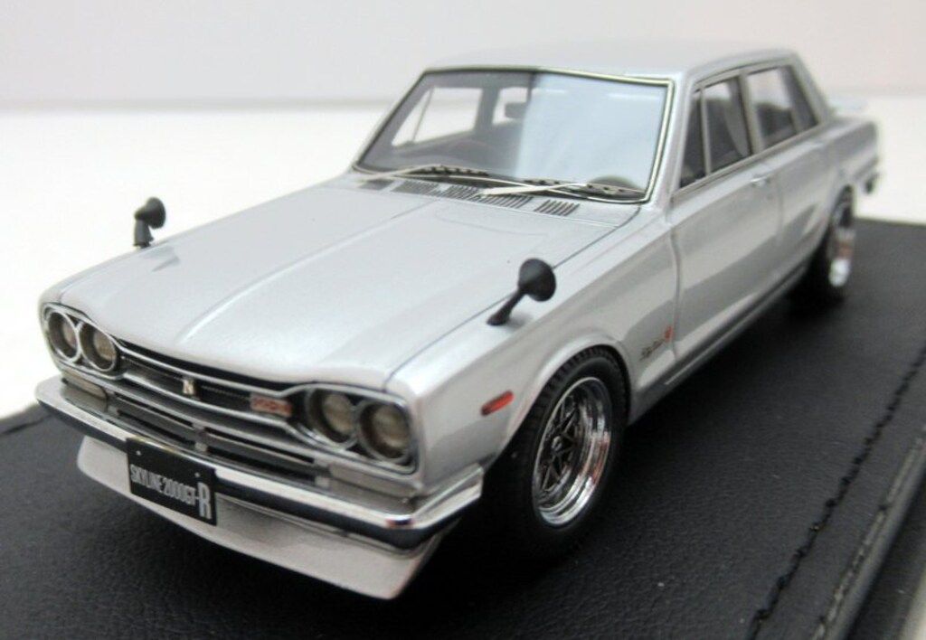 ignition model 1/43 Nissan Skyline 2000GT-R (PGC10) Silver 1970