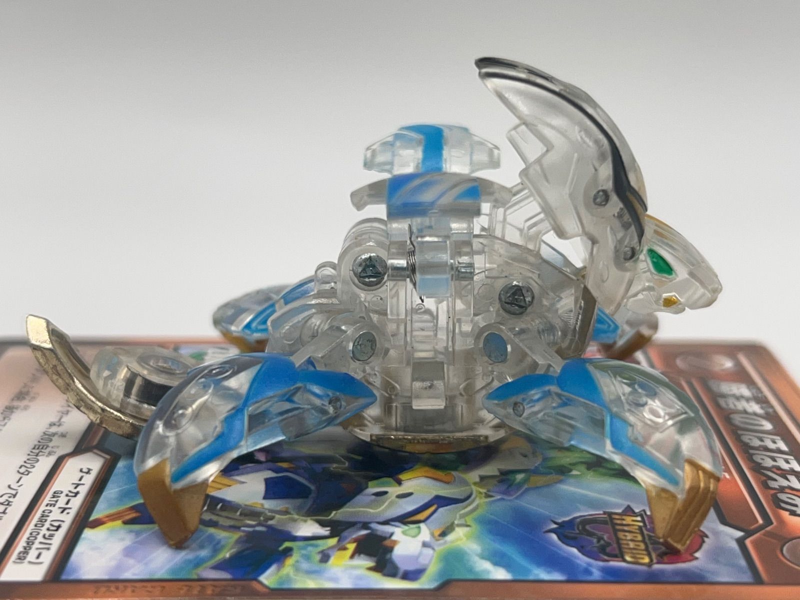 カード付き 爆丸 聖アクアスC 輝レオネスC 翔ファルコC 200G +380G