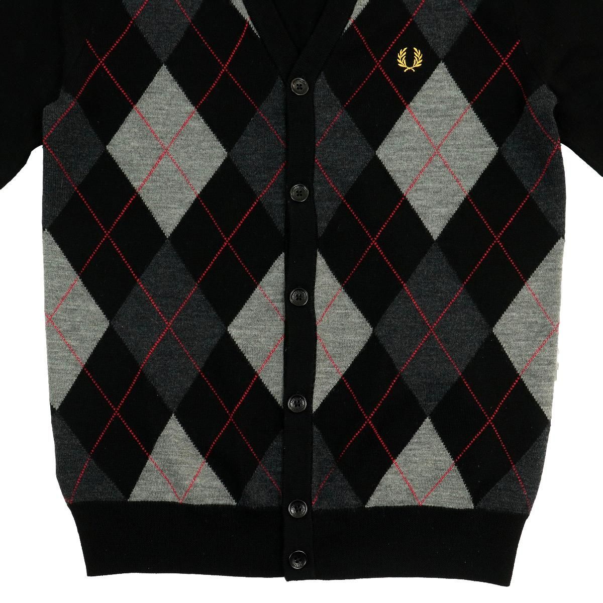 B3591】【極美品】【メリノウール】FRED PERRY フレッドペリー