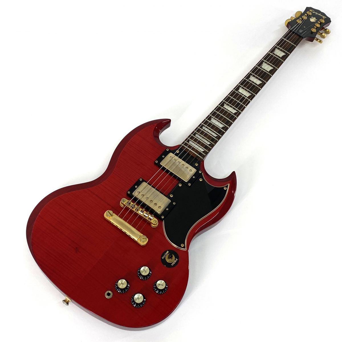Epiphone エピフォン G-400 Deluxe チェリー SGタイプ エレキギター