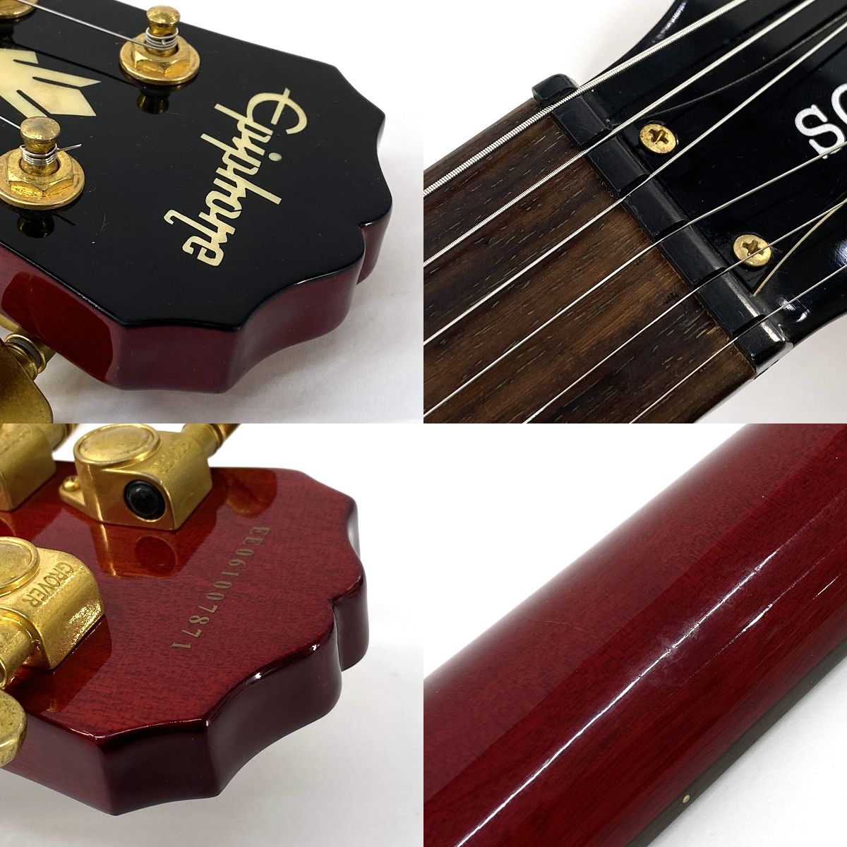  Epiphone エピフォン G 400 Deluxe チェリー SGタイプ エレキギター エレキギター ギター