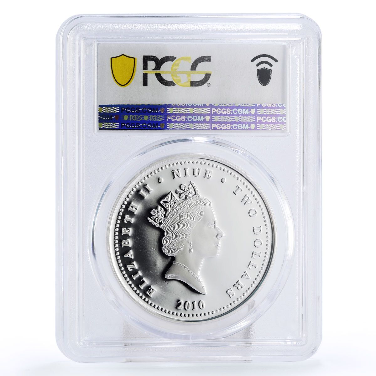 ニウエ 2ドル ファモ ヨーク鉄道 列車 PR70 PCGS 銀貨 2010年 - メルカリ