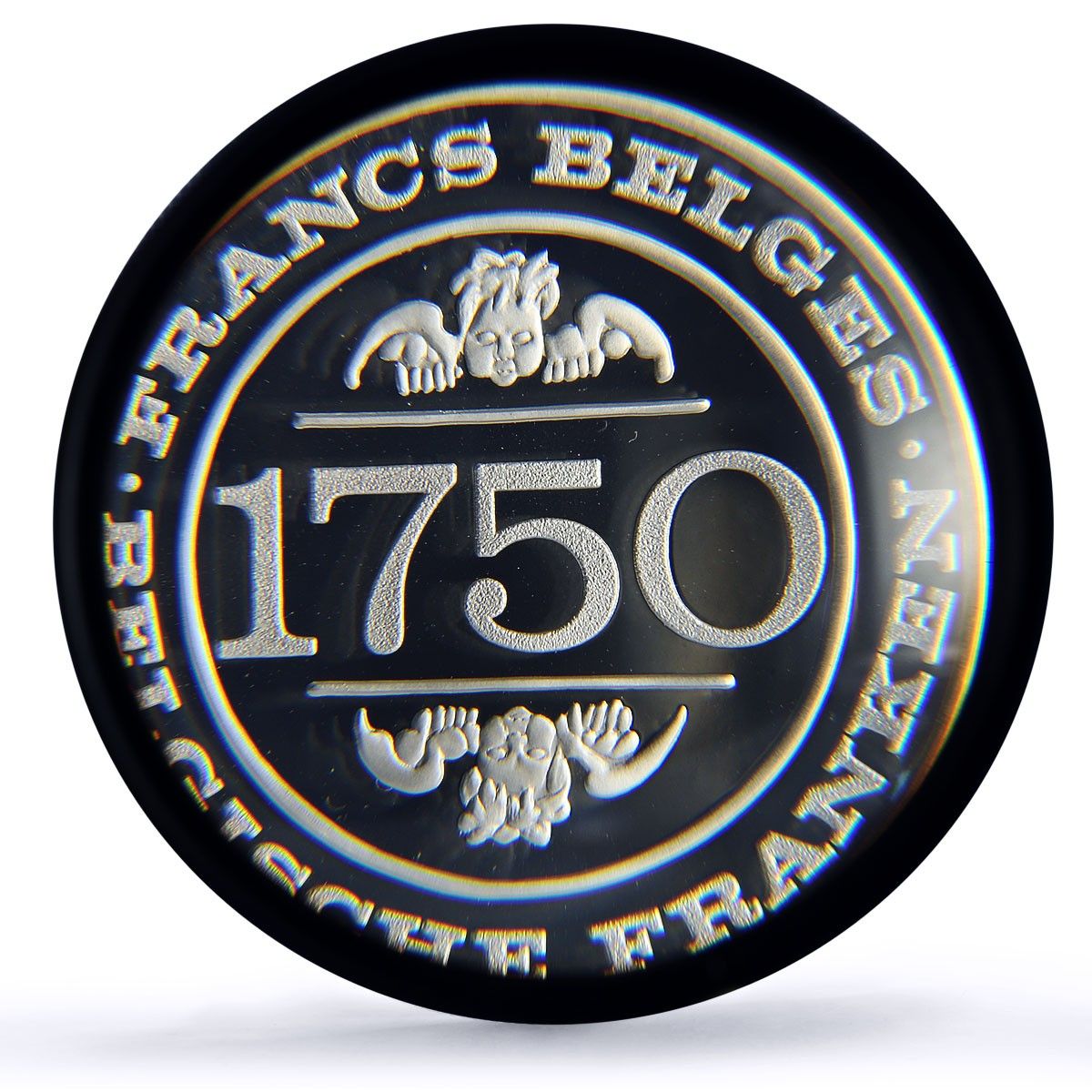 ベルギー スパ カジノ ファンタジー トークン 1750 フラン PR 70 PCGS シルバー 1986 1988 FM