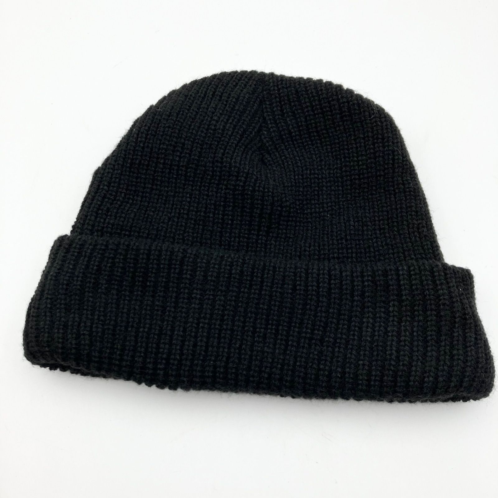 STUSSY ステューシー ニット帽 ニットキャップ ビーニー 帽子 ブラック