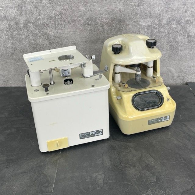 パターンメーカー レイアウトメーカー 2点セット 未チェック Takubomatic PM-7 LS-3 メガネ レンズ 加工 軸打機 515005