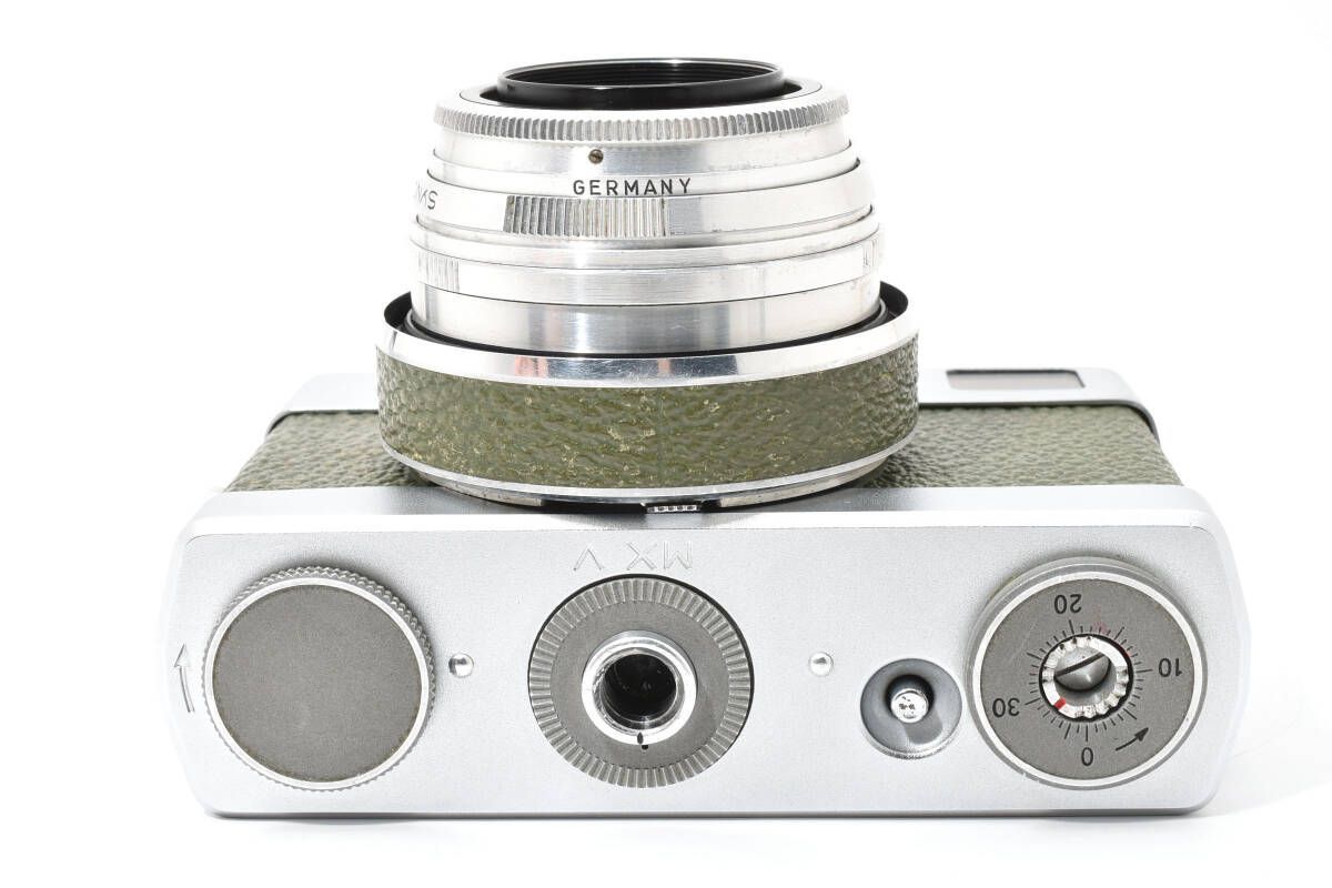 WERRA フィルムカメラ Carl Zeiss Jena ☆ ヴェラ WERRA Carl Zeiss Jena Tessar 50mm F2.8 オリーブ