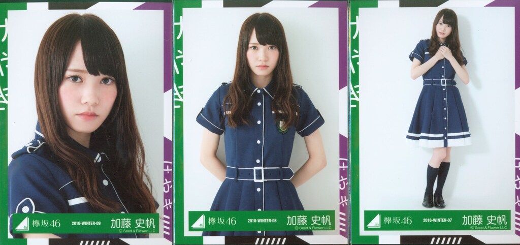 けやき坂46 ひらがなけやきランダム生写真VOL.1 加藤史帆 2016-WINTER