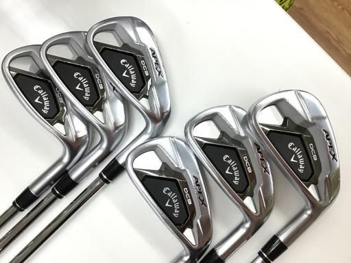 中古】 キャロウェイ APEX DCB(2021) 6S アイアンセット IR NS PRO