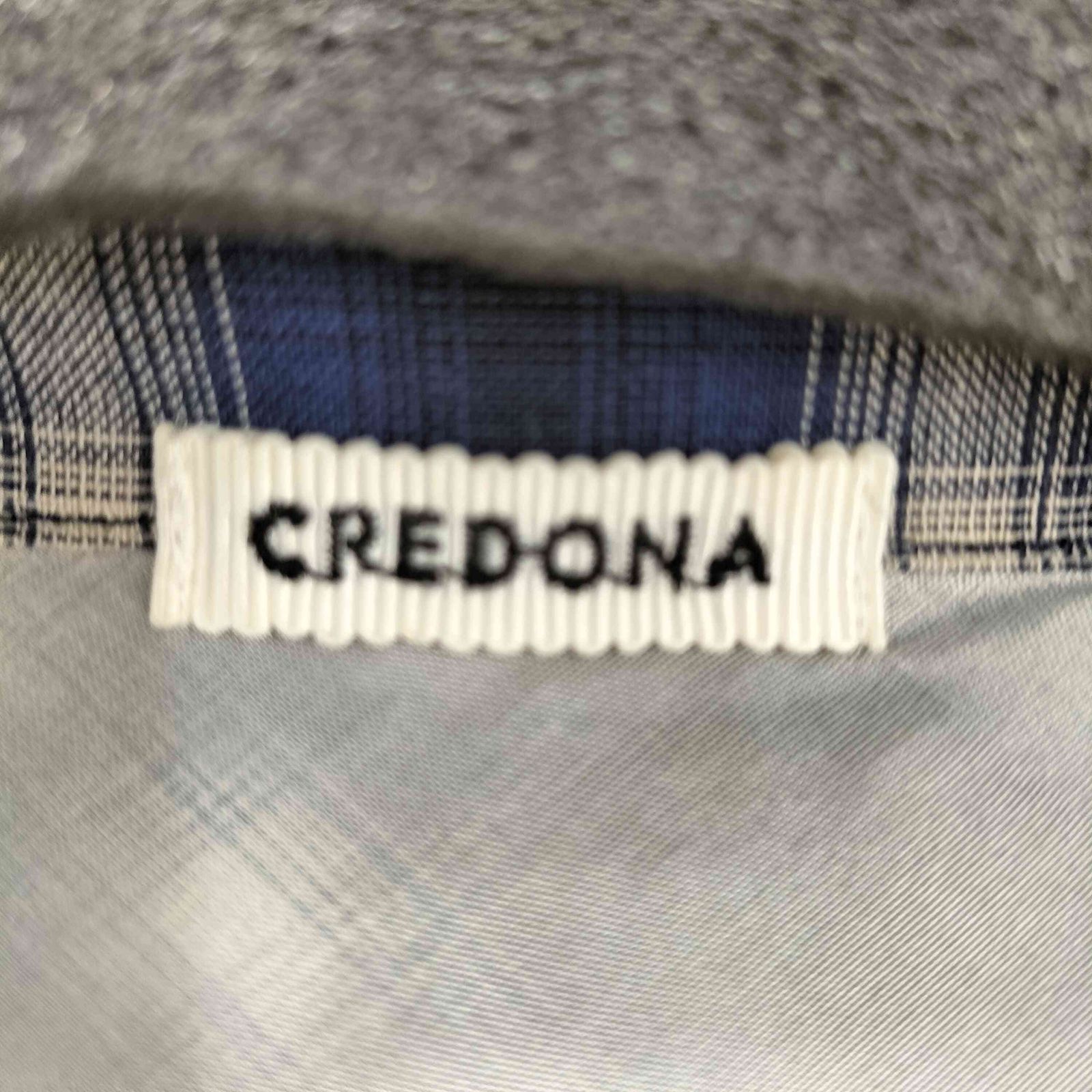 クレドナ CREDONA SHEER CHECK SHIRT JACKET レディース 表記無 - メルカリ
