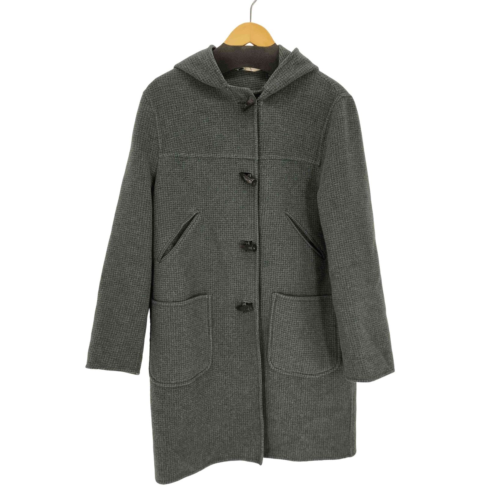 USED古着(ユーズドフルギ) {{MASSIMO ALBA}} ダッフルコート レディース  L【中古】【ブランド古着バズストア】 ユーズドフルギ USED古着 {{MASSIMO ALBA}} ダッフルコート レディース L