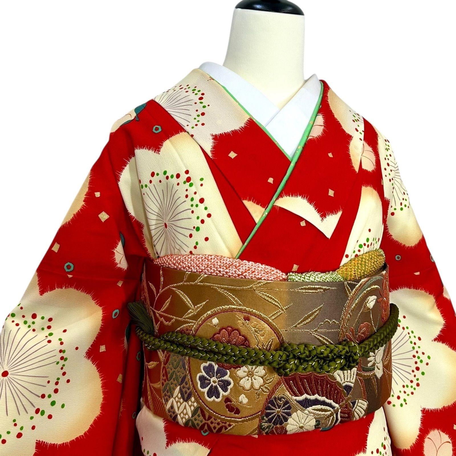 振袖フルセット 洗える着物 成人式 - メルカリ