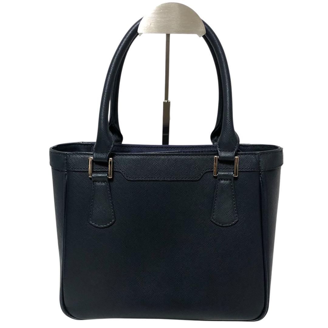 美品】濱野皮革工藝 HAMANO ポトフ ミニ ネイビー ハンドバッグ - メルカリ