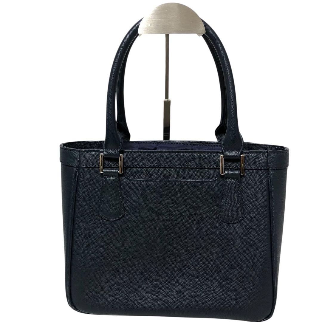 美品】濱野皮革工藝 HAMANO ポトフ ミニ ネイビー ハンドバッグ - メルカリ