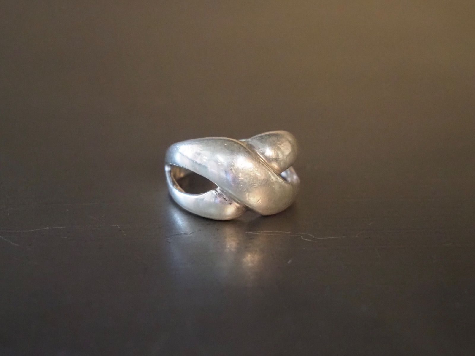 Silver 925 Design ring 17号 ビンテージ シルバーリング 90 s