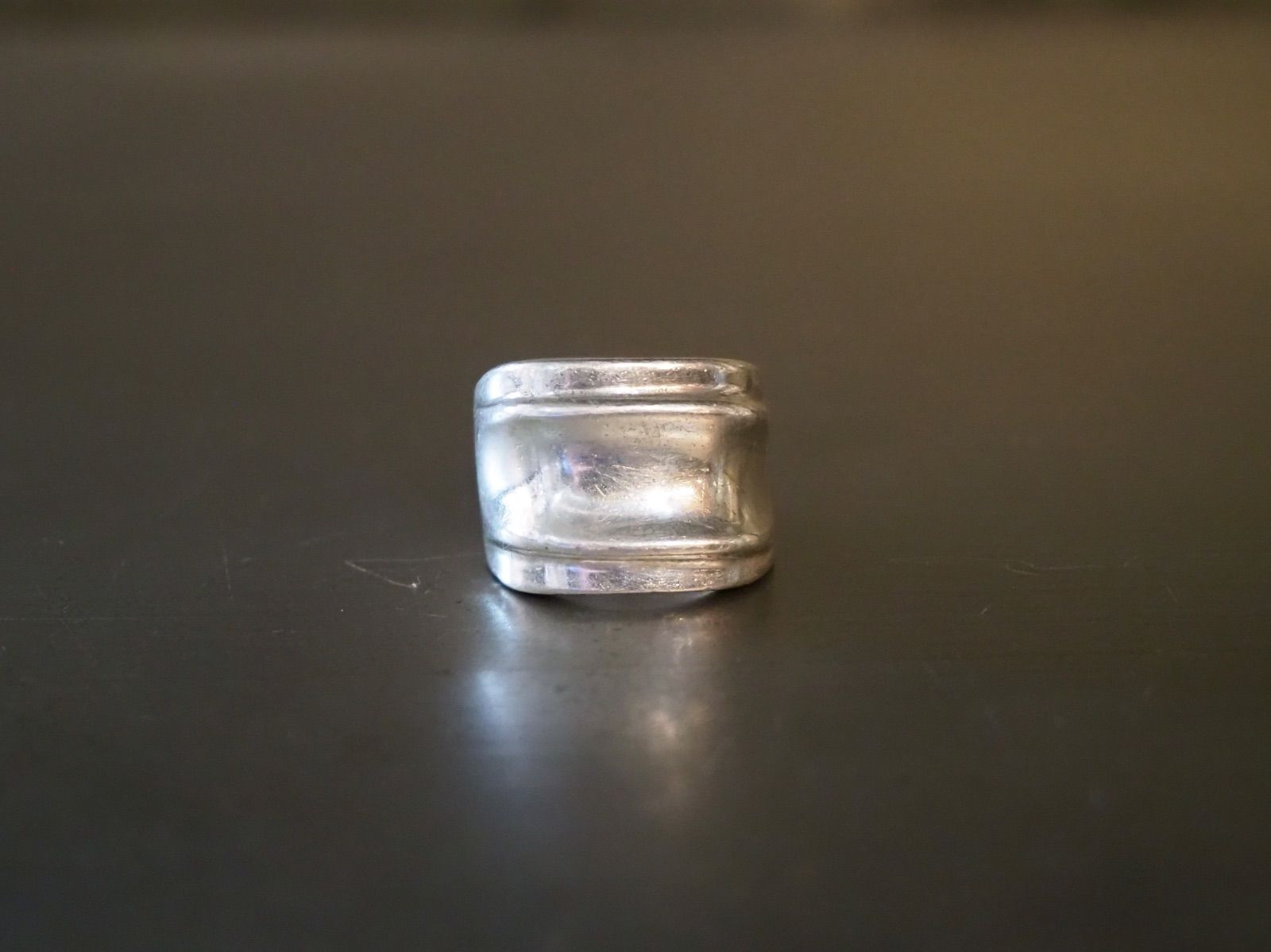 Mexico silver 925 heavy ring 12号 メキシカンジュエリー シルバー925 ヘビー デザインリング