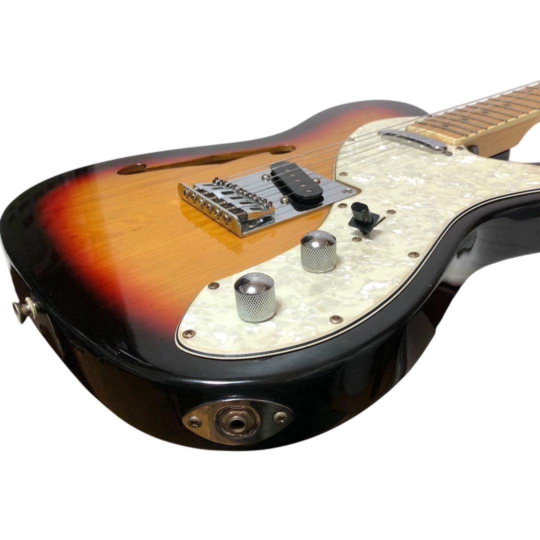 希少】◇SX カスタムハンドメイド◇ シンライン エレキギター