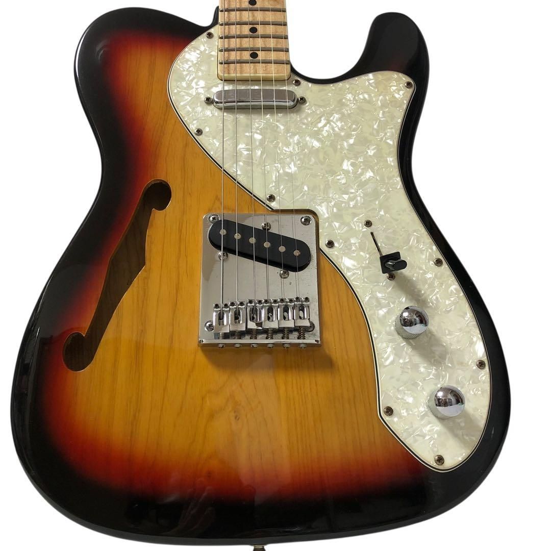 希少】◇SX カスタムハンドメイド◇ シンライン エレキギター