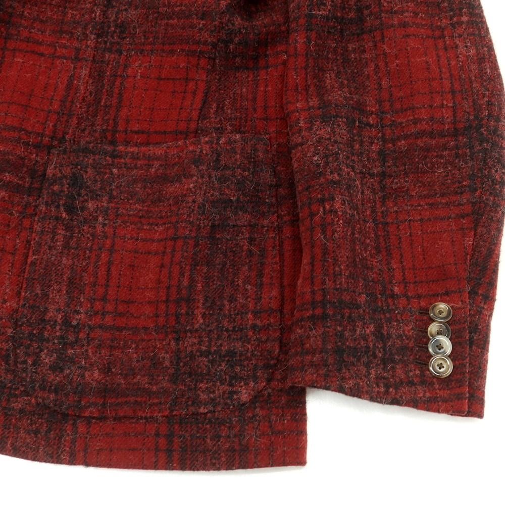 中古】ボリオリ BOGLIOLI K.JACKET ウールアルパカナイロン チェック