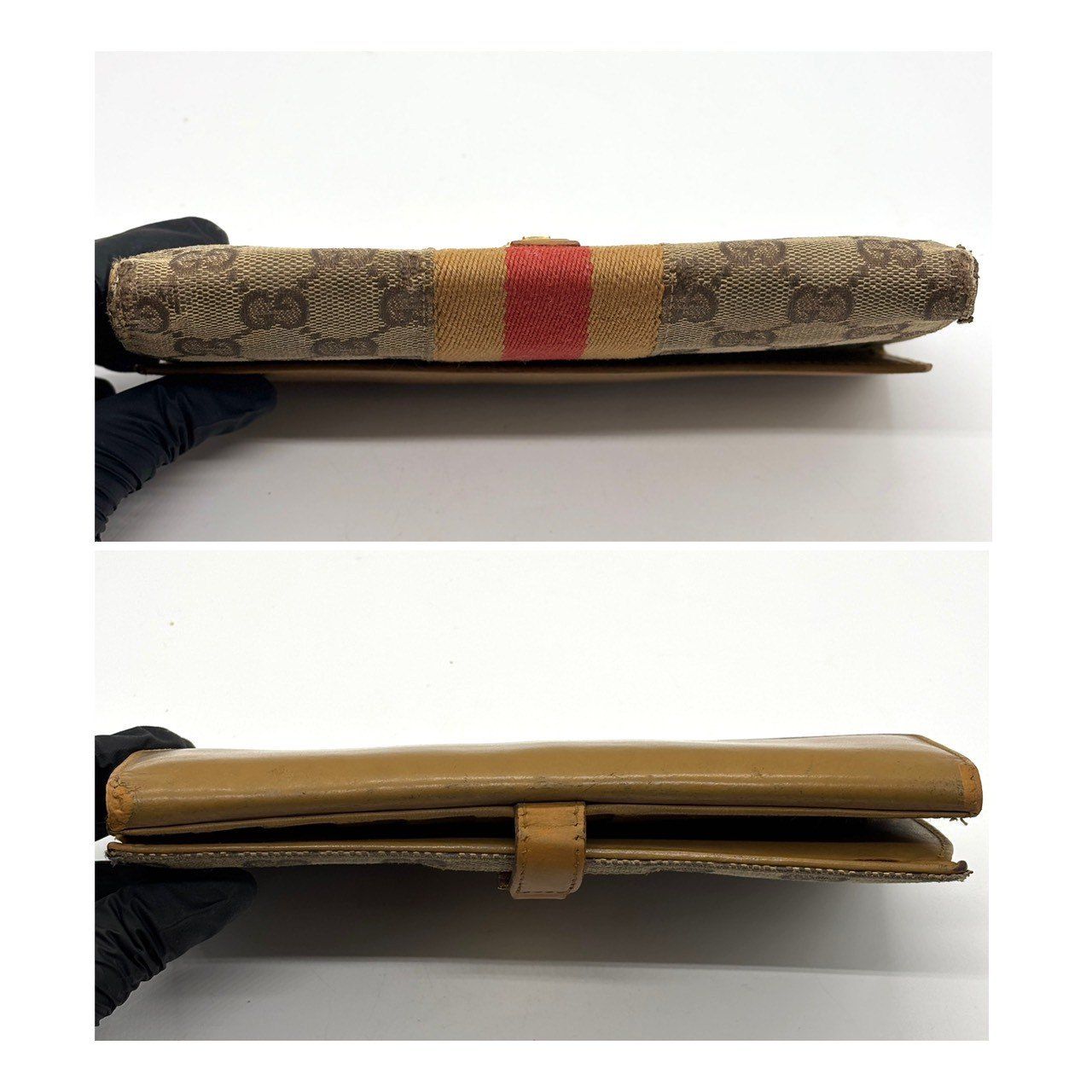 ヴィンテージに宿る存在感】 GUCCI グッチ 長財布 ジャッキー 金具 GG