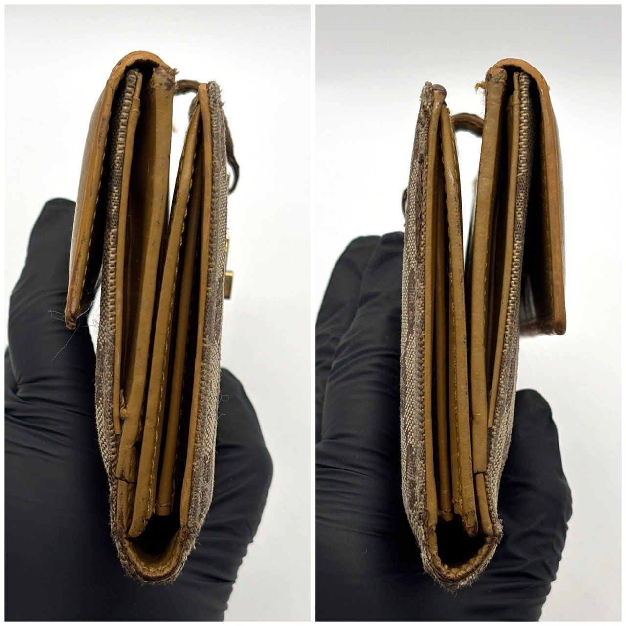 ヴィンテージに宿る存在感】 GUCCI グッチ 長財布 ジャッキー 金具 GG