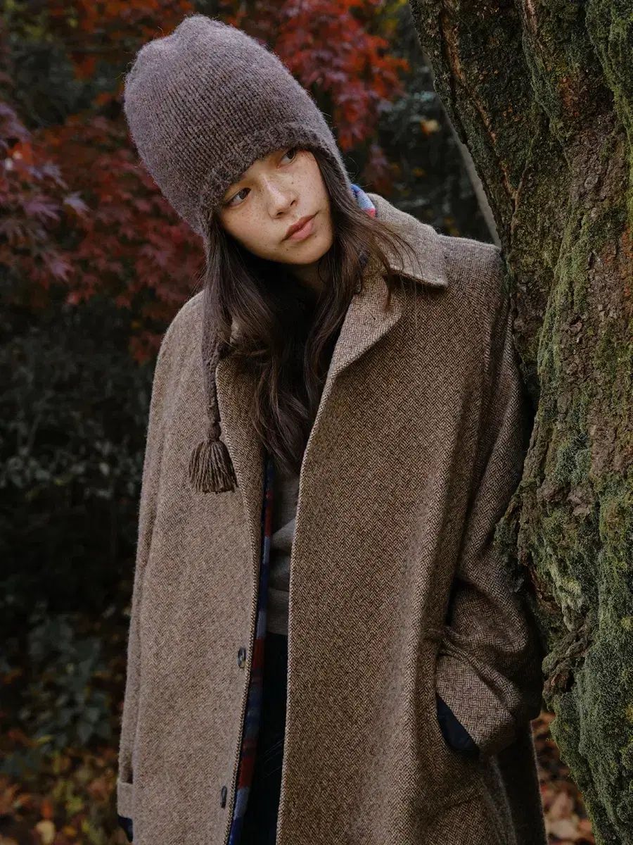 ウィララ ニット 帽子 ブラウン ザグレートエディション トルーパーハット