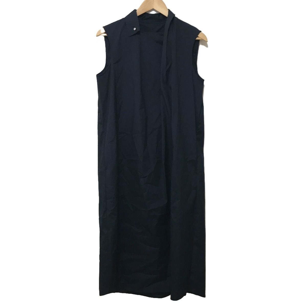 DAMAcollection ダーマ ワンピース サイズ13 AR M レディース ネイビー ノースリーブ ロング