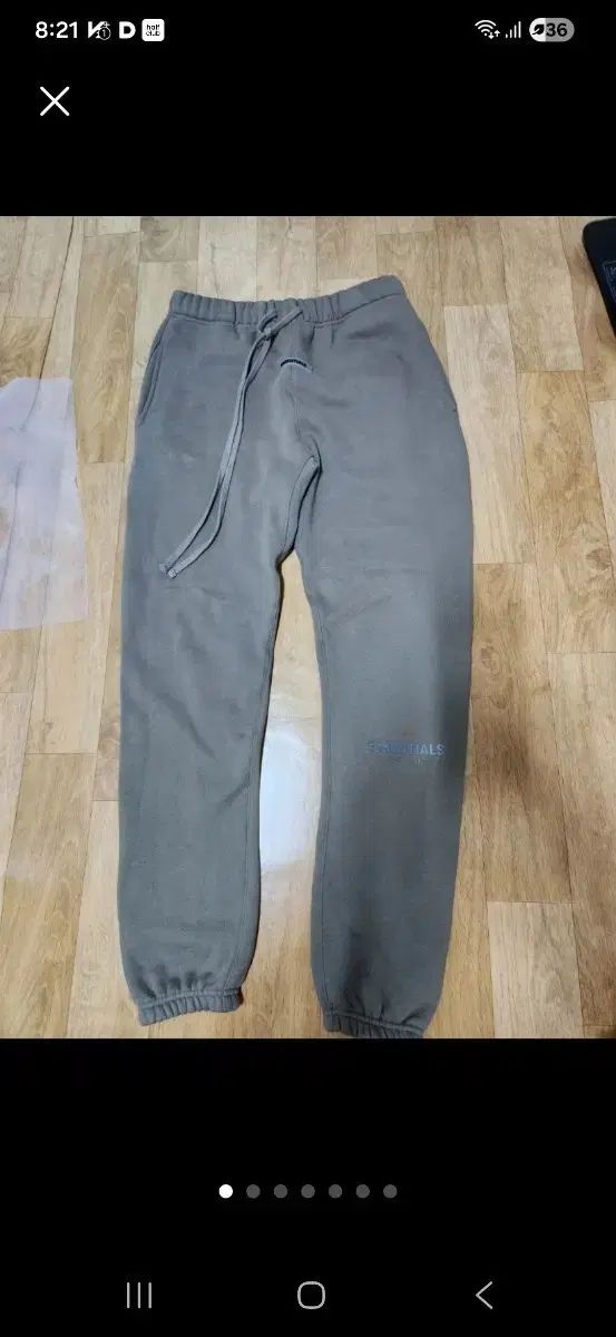 ピオギ起毛ジョガーパンツ ESSENTIALS