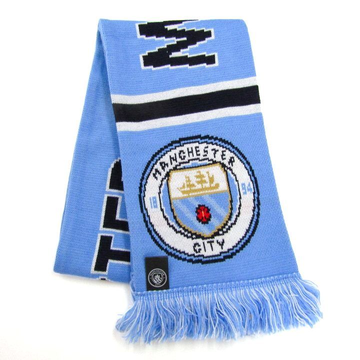 マンチェスターシティ マフラー ストール プレミアリーグ サッカー
