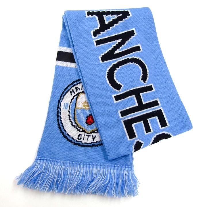マンチェスターシティ マフラー ストール プレミアリーグ サッカー