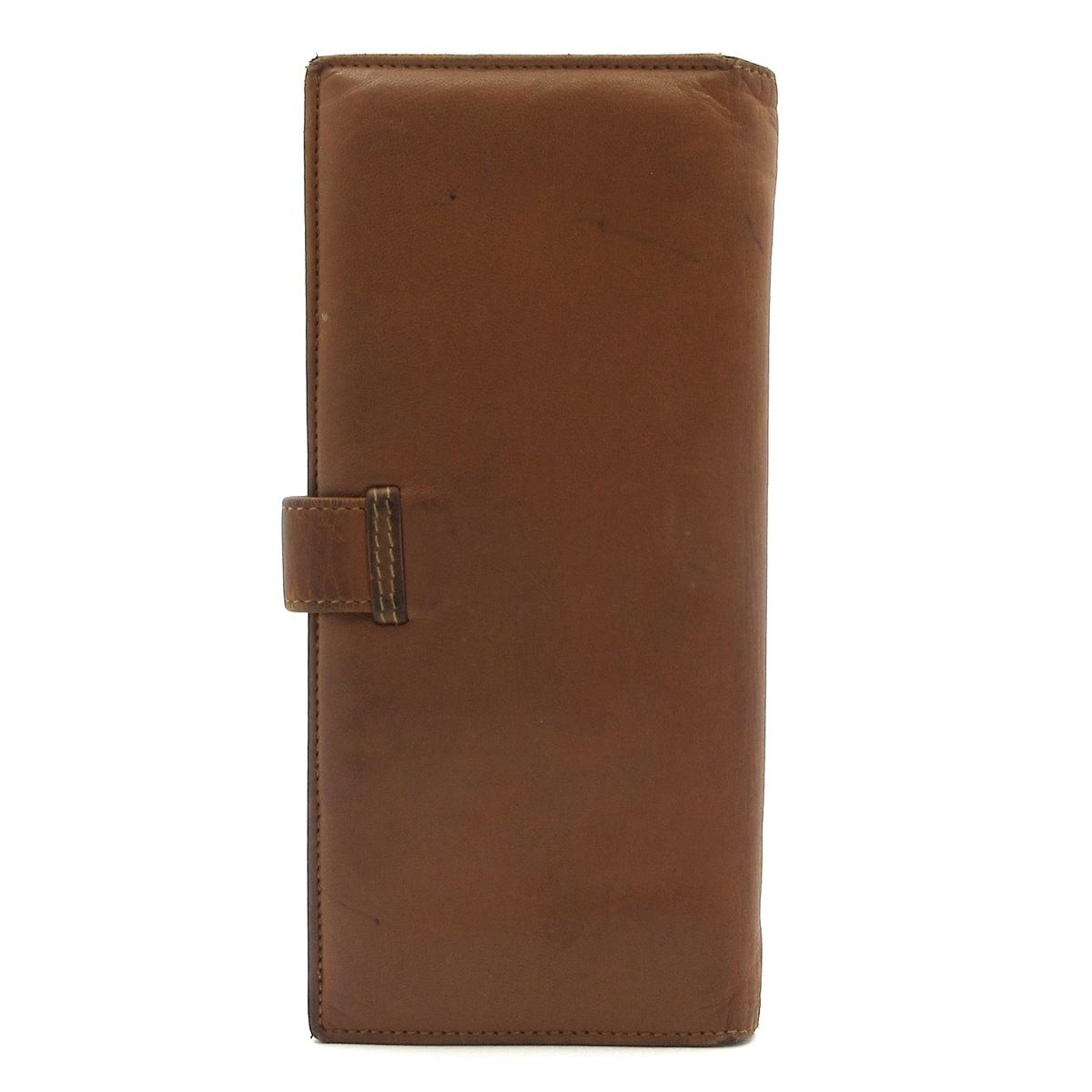 LOEWE(ロエベ) 長財布 - ブラウン レザー - メルカリ