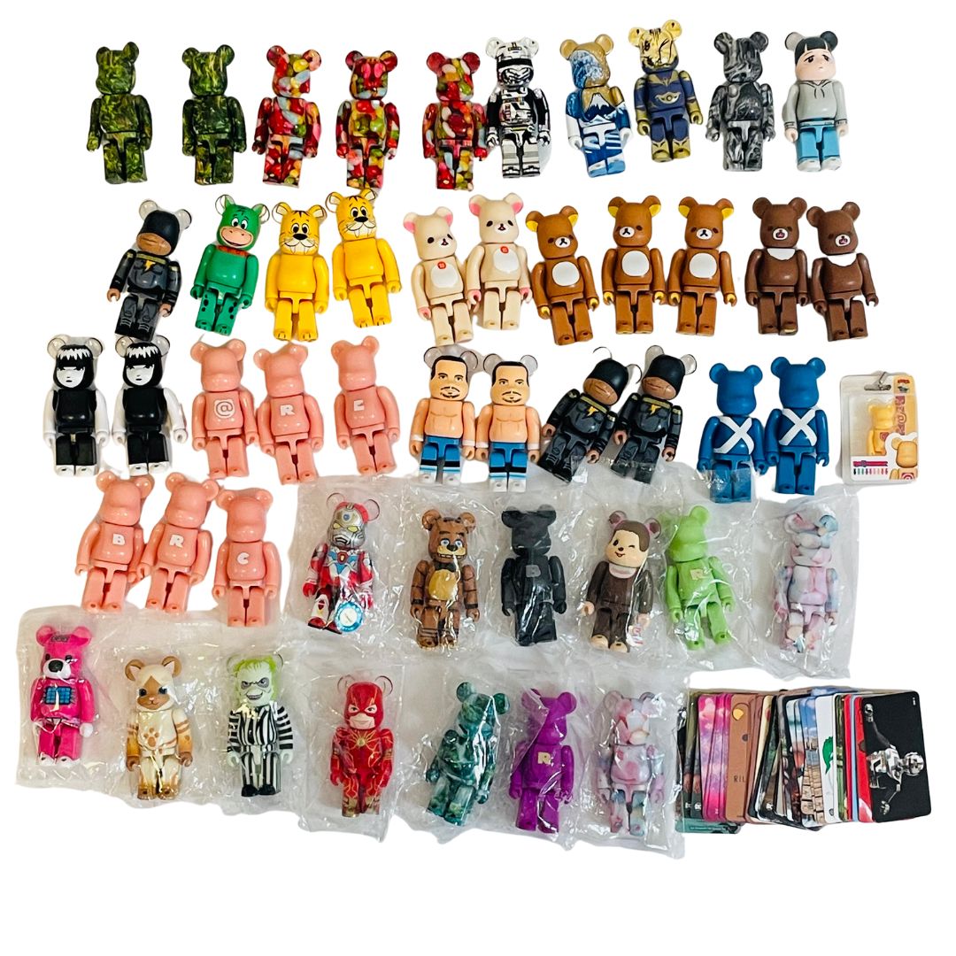 BE RBRICK ベアブリック 48体セット 13体 葛飾北斎 富嶽三十六景 ギャバン BRANDON HOLTなど ＆ 1体おまけ