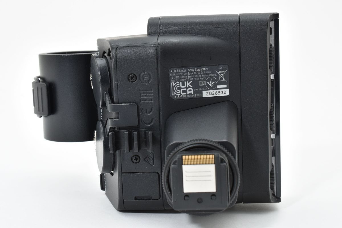  SONY XLR K 3 M カメラ用 XLRアダプターキット 単一指向性マイク ウインドスクリーン付属 AYM 5014 398 その他 カメラアクセサリー