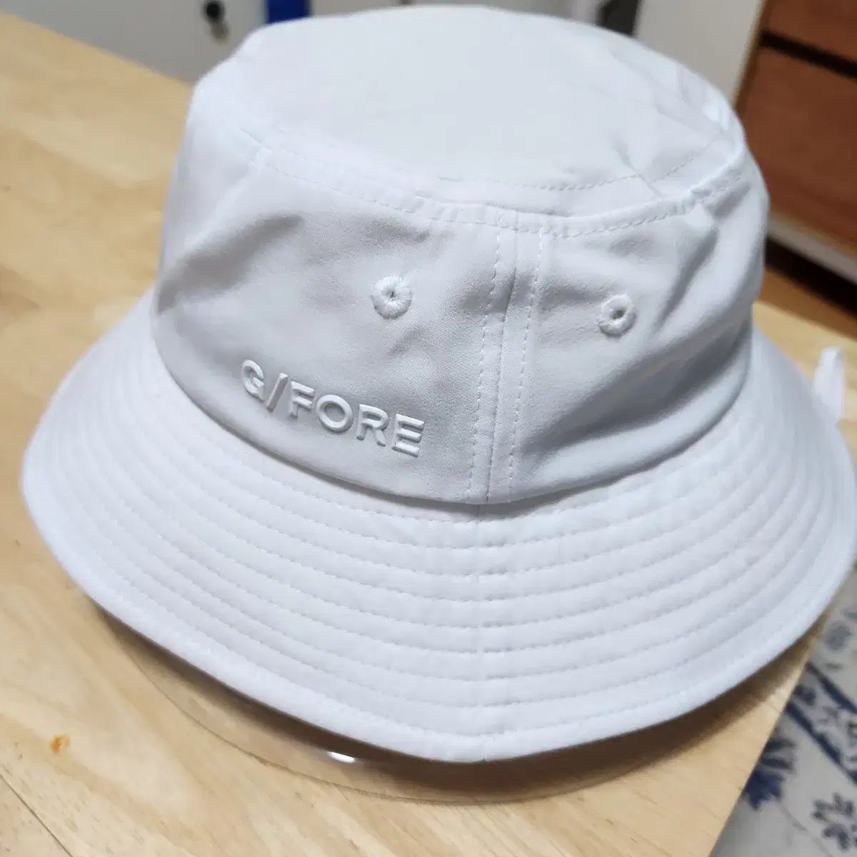 G FORE(ジーフォア) 白 バケットハット - メルカリ