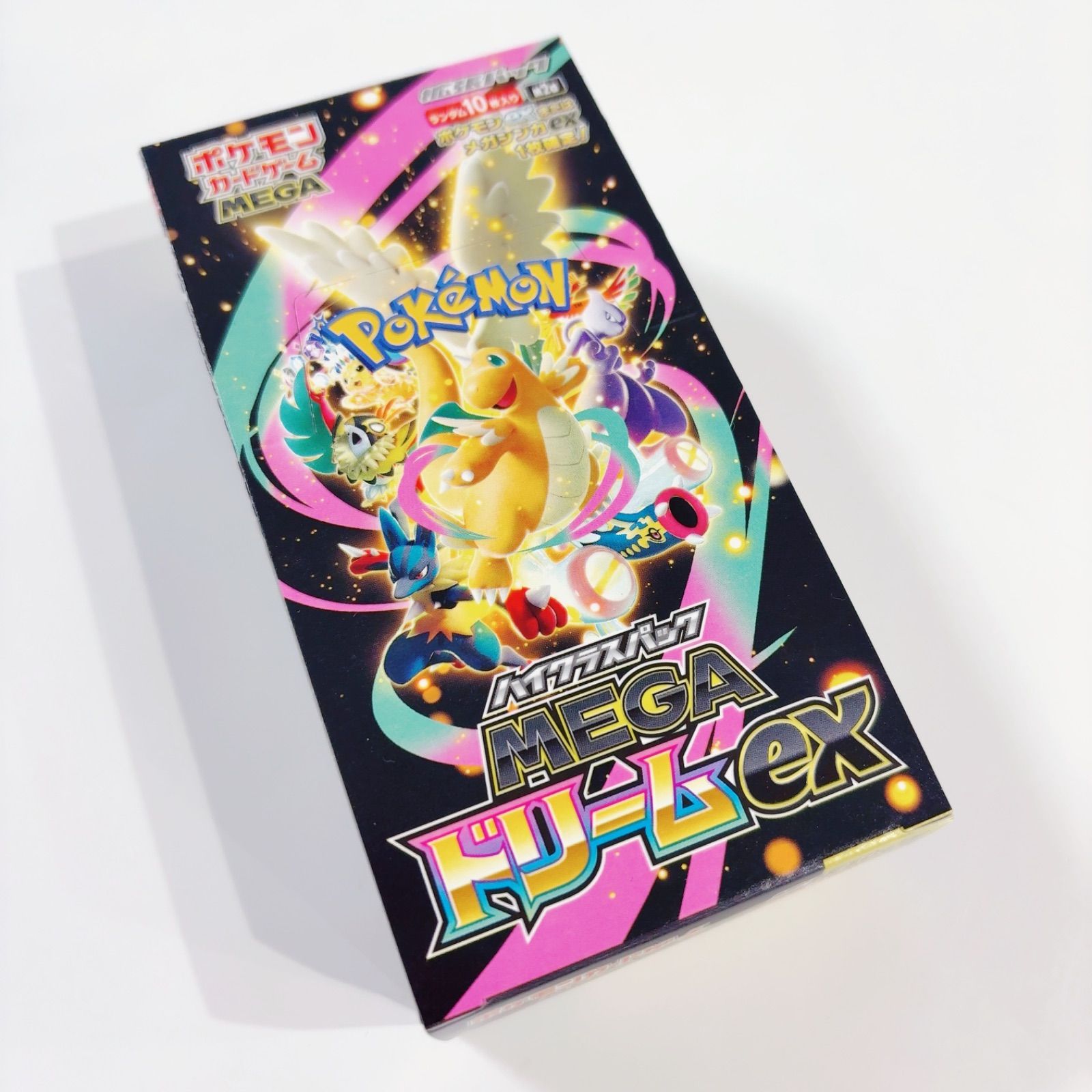 MEGAドリームex 1BOXペリペリなし トレーディングカード MEGAドリームex 1BOX シュリンクなし ペリペリ
