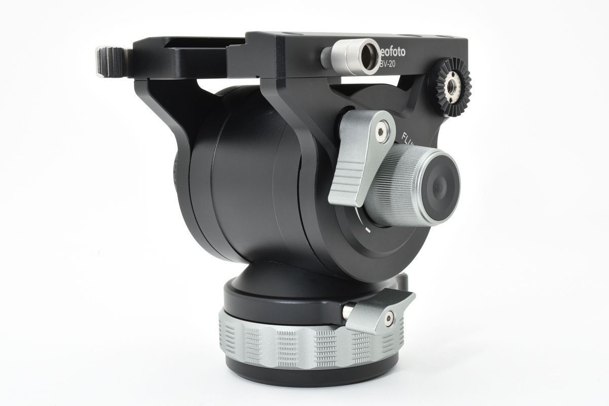 Leofoto BV 20 カウンター ンス搭載 ビデオ雲台 AYM 5033 325