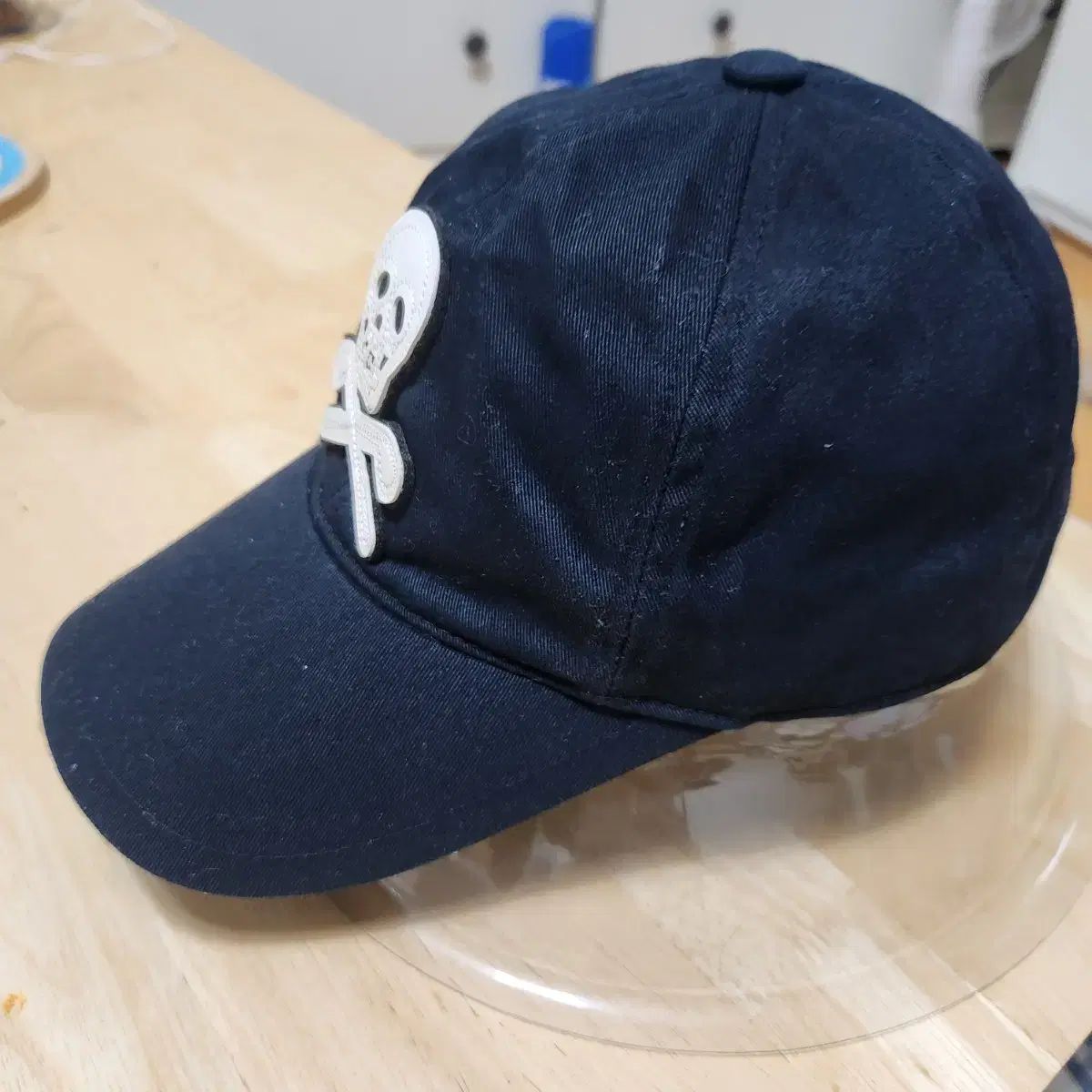 マークアンドロナ ベロア キャップ 帽子 被り物 スカル ドクロ ブラック マークアンドロナー ドクロ ゴルフ ブラック ベースボールキャップ