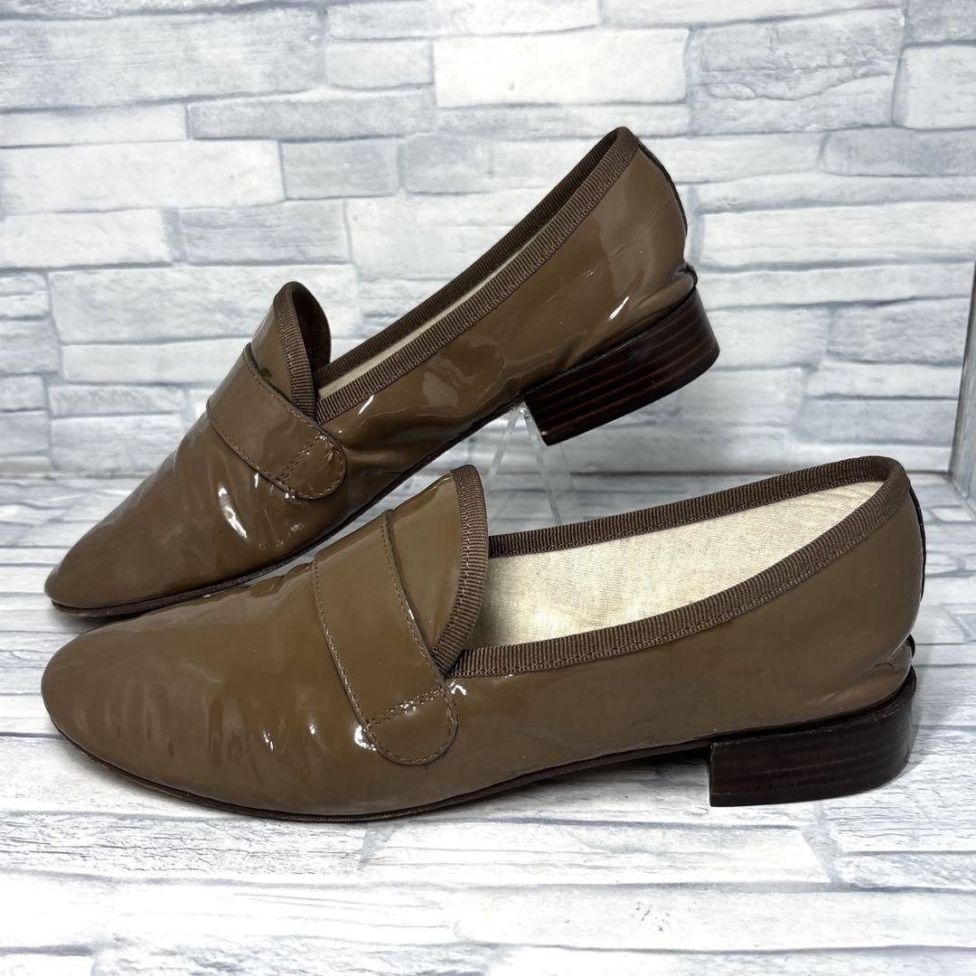 ✨美品✨repetto レペット マイケル フランス製 ブラウン EU39/24.5cm