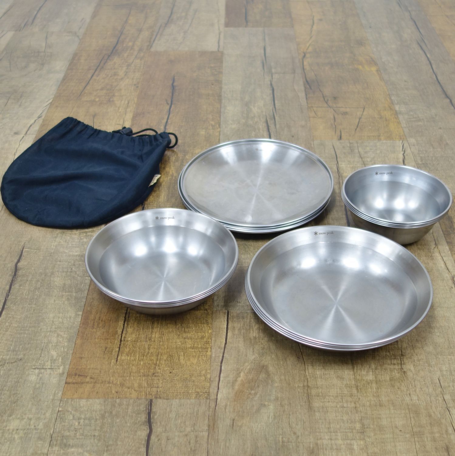 スノーピーク snowpeak テーブルウェアセットL ファミリー TW-021