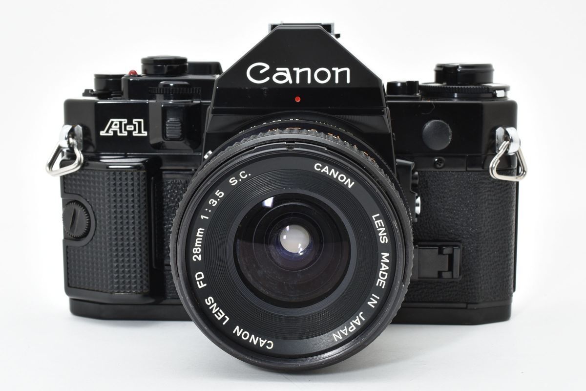 良品 Canon A-1 + FD 28mm F3.5 S.C. YM5049#66 - メルカリ