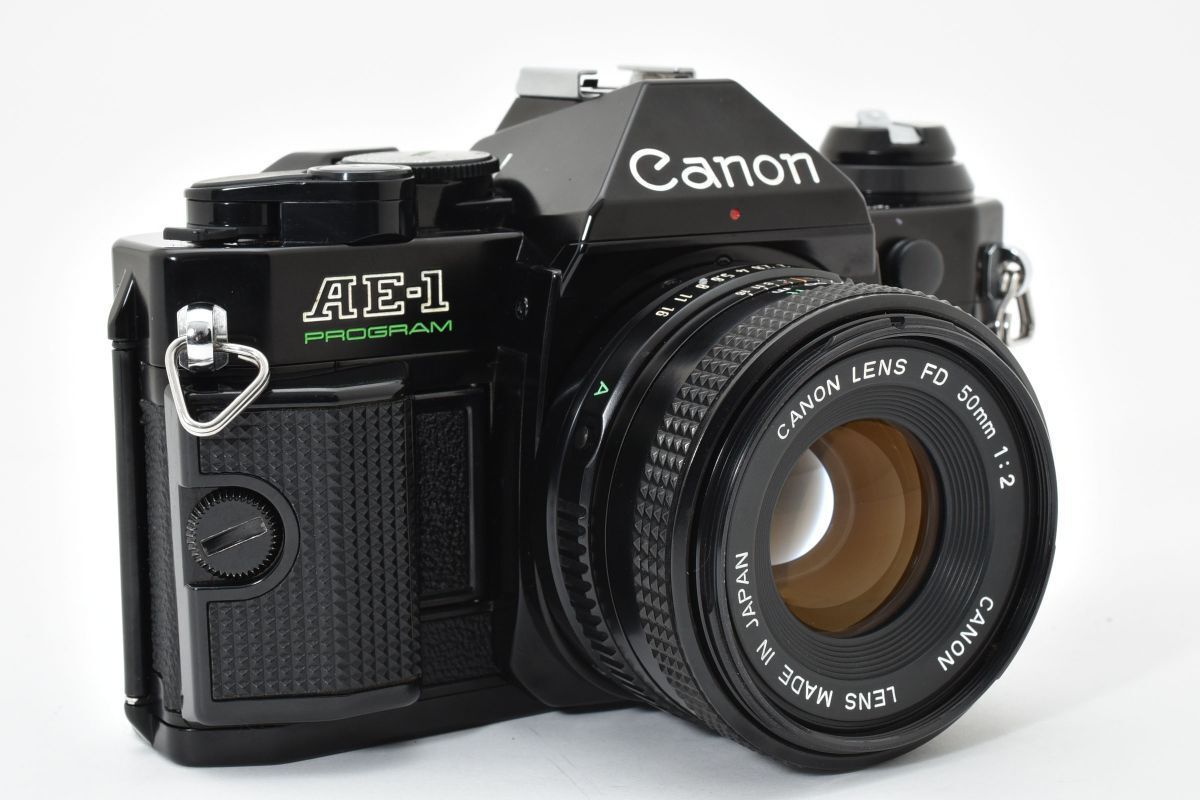 良品 Canon AE-1 PROGRAM ブラック + FD 50mm F2 YM5050#72 - メルカリ