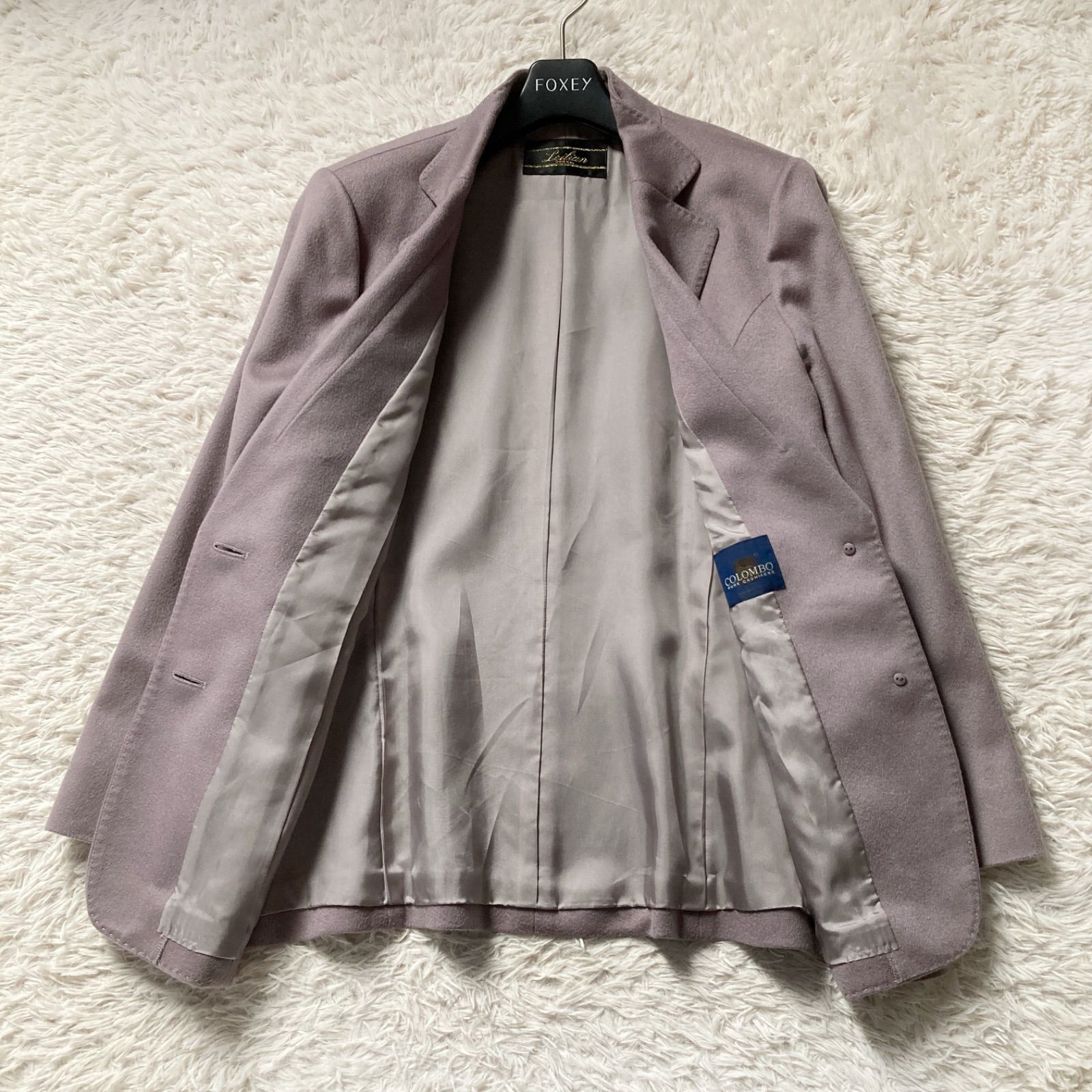 美品 Leilian レリアン テーラードジャケット 2B 2ボタン 上質