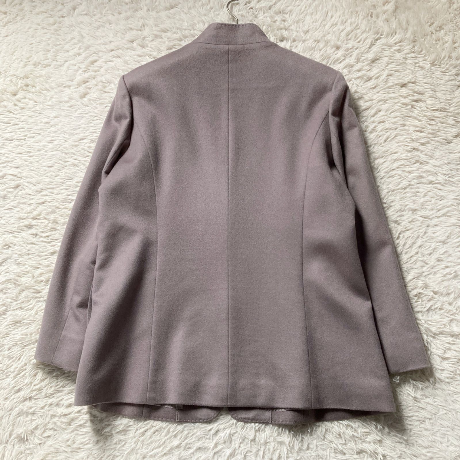 美品 Leilian レリアン テーラードジャケット 2B 2ボタン 上質