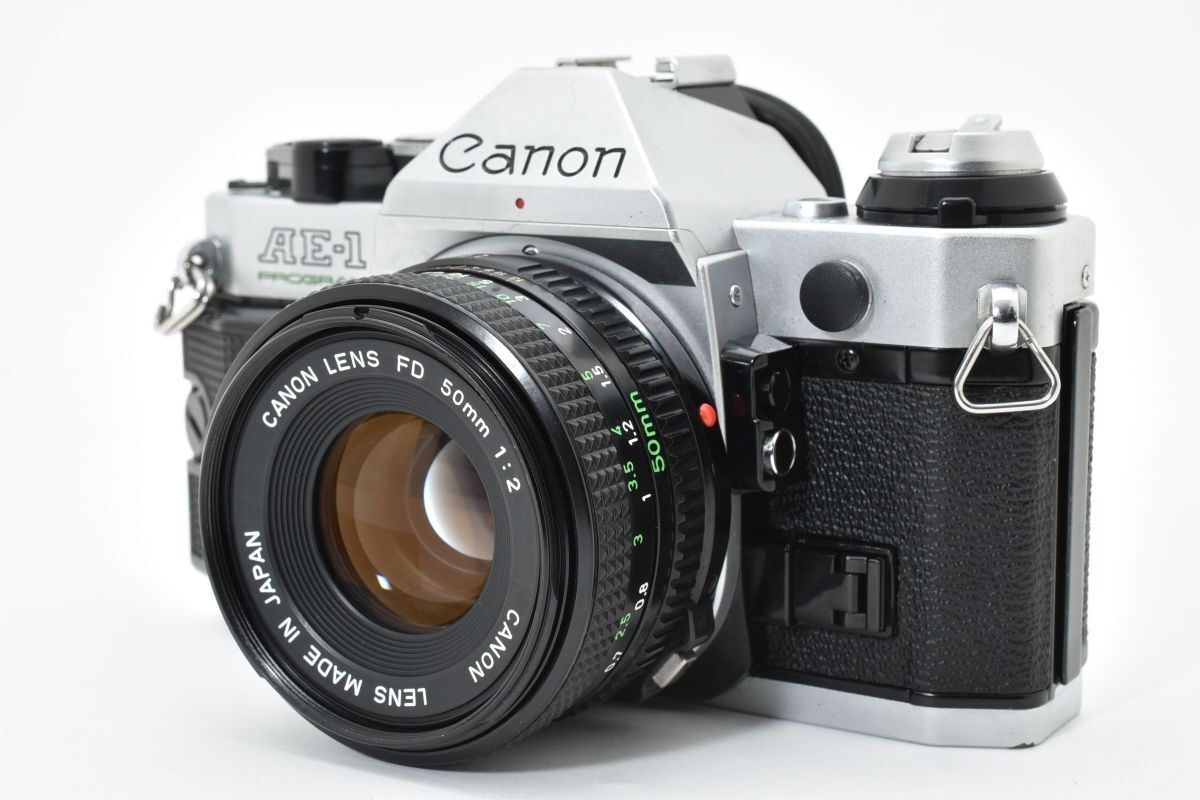 良品 Canon AE-1 PROGRAM シルバー + FD 50mm F2 YM5051#72 - メルカリ