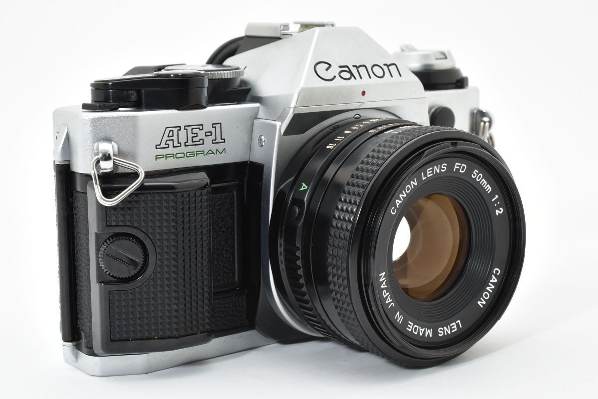 超美品 キャノン AE-1 PROGRAM シルバー モルト新品交換済 C715 Amazon | Canon AE-1 PROGRAM Silver | 一眼レフカメラ 通販