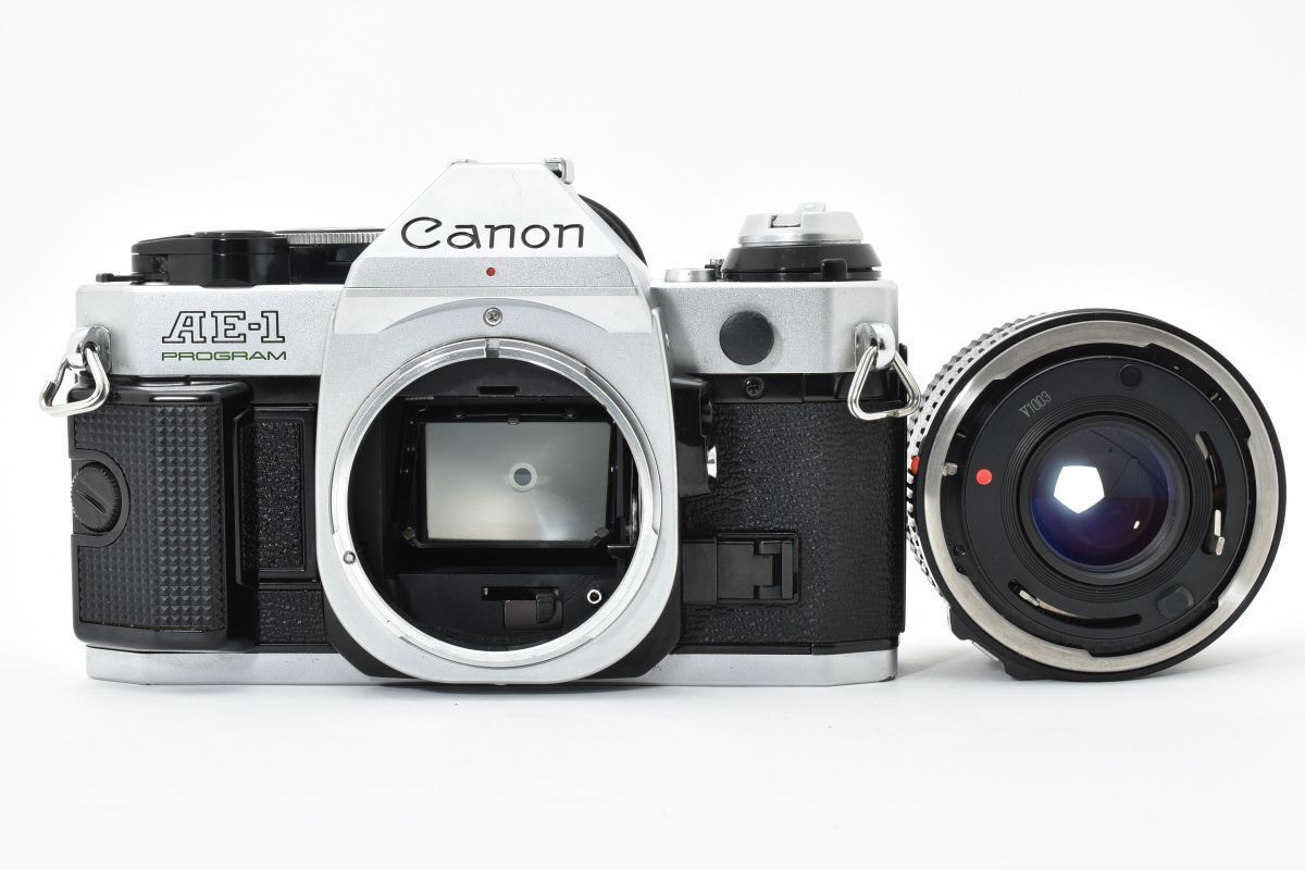 良品 Canon AE-1 PROGRAM シルバー + FD 50mm F2 YM5051#72 - メルカリ