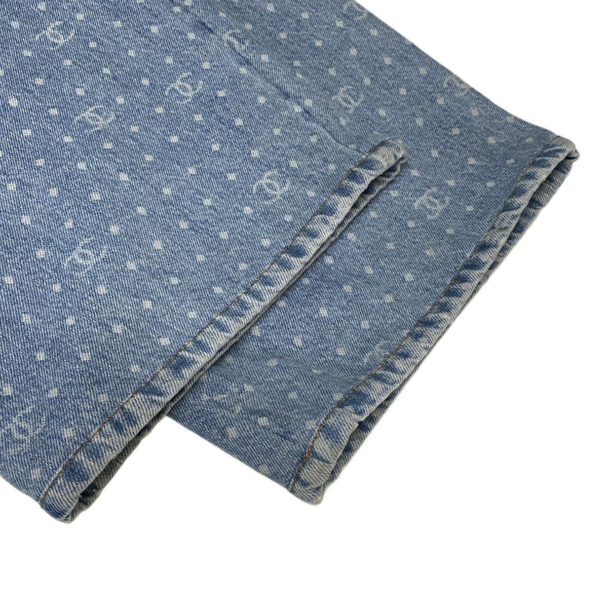 可愛いCHANELストレートジーンズ 可愛いCHANELストレートジーンズ