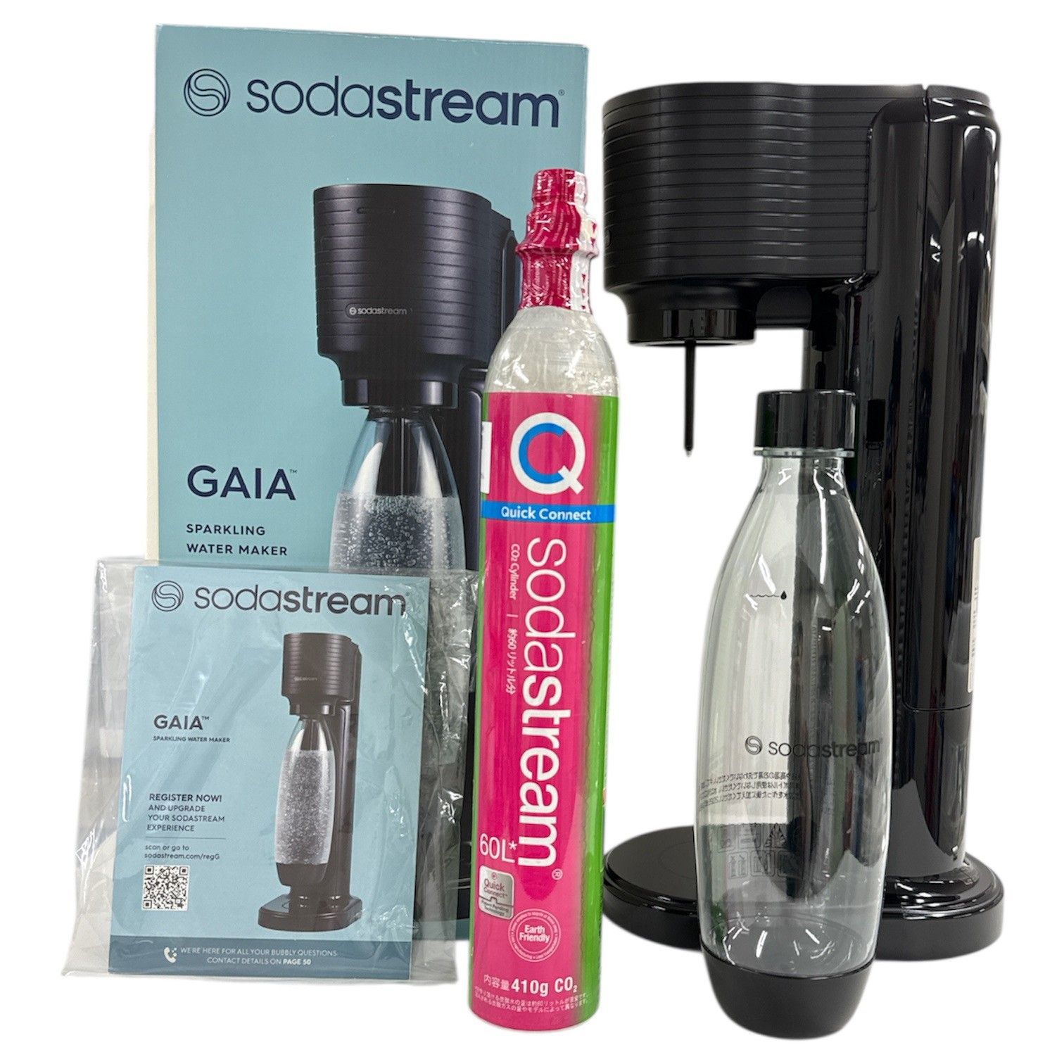 CH92 D sodastream ソーダストリーム GAIA ガイア スターターキット