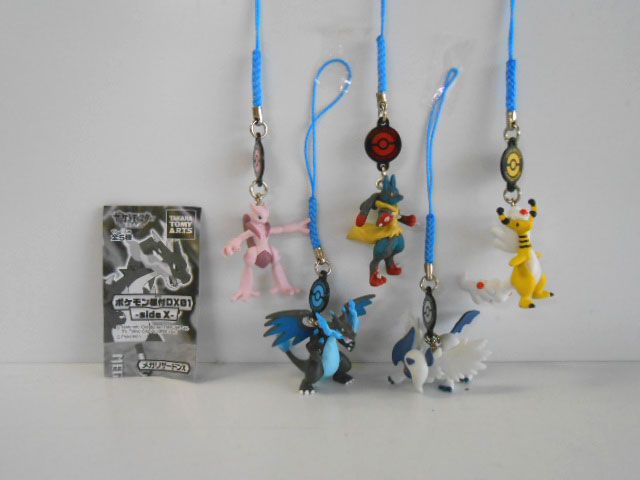♯Ksc 20 DZポケモン根付DX 01 side X全5種