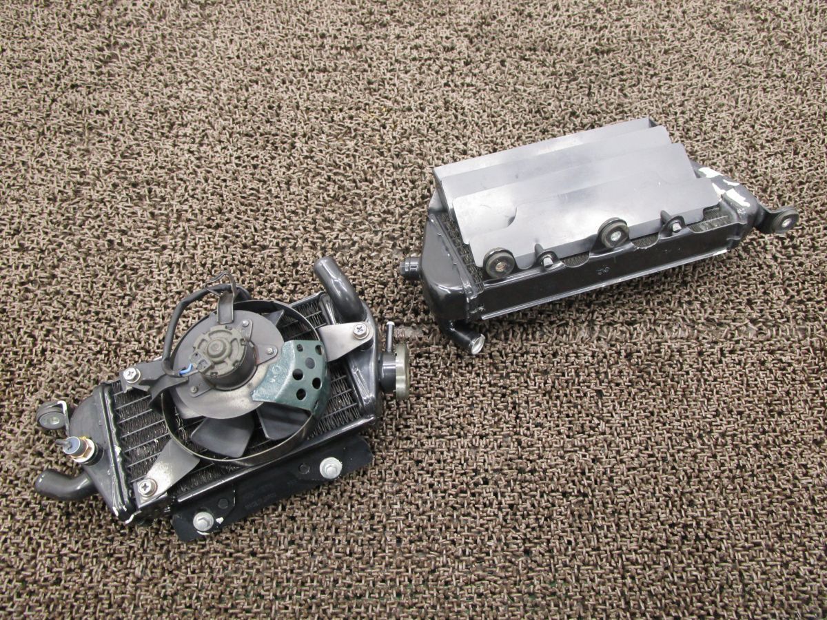 Dトラッカー ラジエター A 8778 LX 250 E カワサキ DE D TRACKER キャブ車